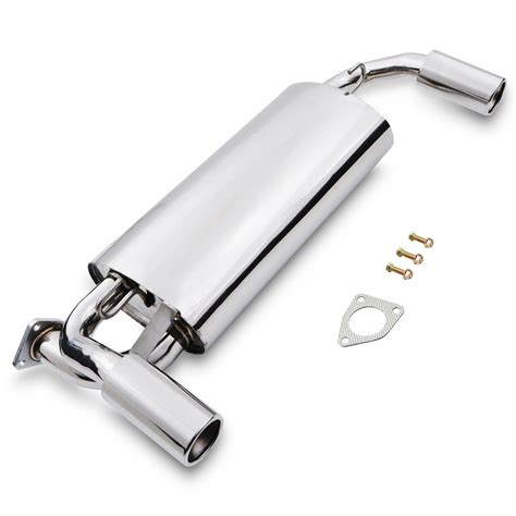 mgf stainless steel back box|mgf exhaust backbox.